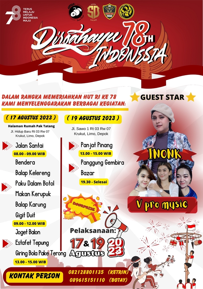 Digital Printing - Jasa Desain Banner Acara, Flyer, Daftar Menu, Kartu Nama, Dll - 4