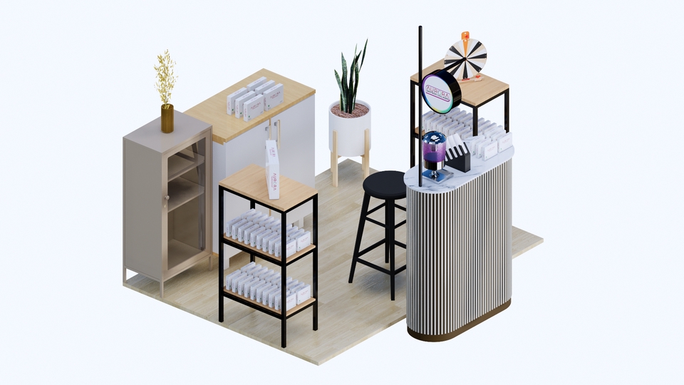 3D & Perspektif - Desain Interior Kantor Murah - 17