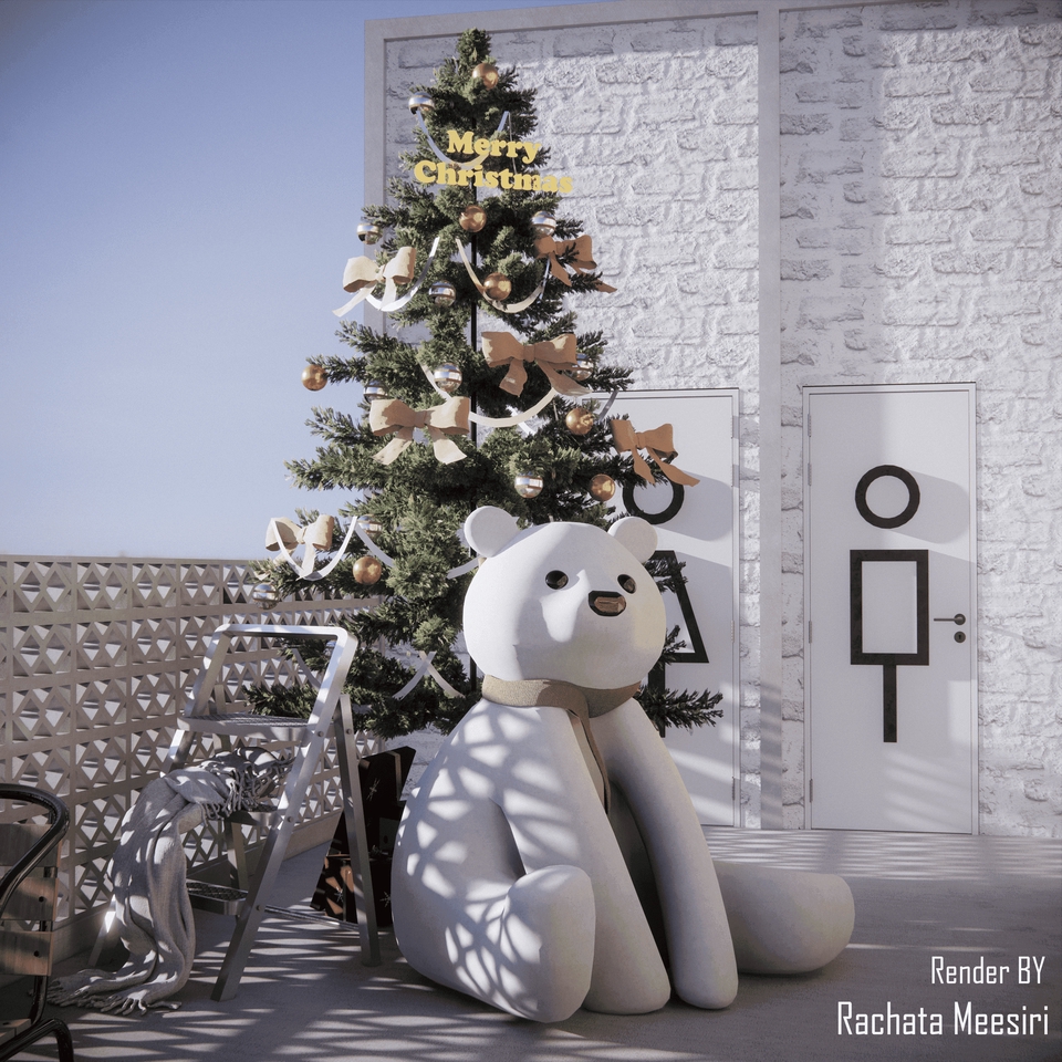 3D Perspective - รับทำภาพ 3D Perspective (Interior & Exterior) และขึ้นโมเดล 3D (Sketchup) - 19