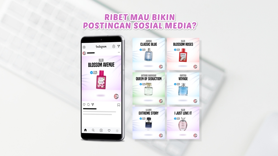 Banner Online - Desain Konten Feed Instagram Banner Post, Promo Story Sosial Media - 2