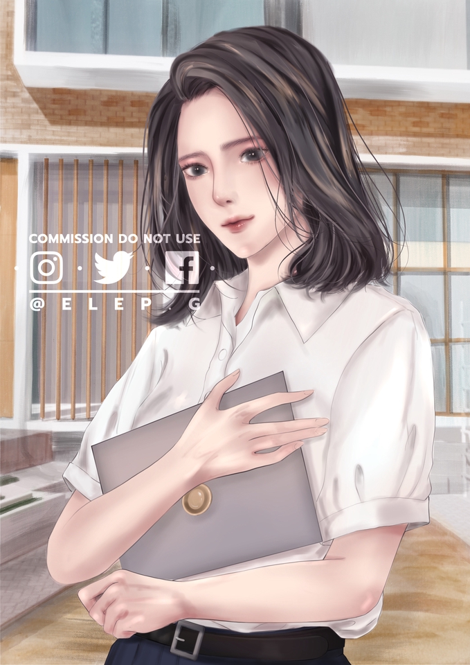 วาดแฟนอาร์ต - งานแฟนอาร์ต วาดภาพเหมือน portrait จากภาพวาด (ราคาไม่แพง) - 6