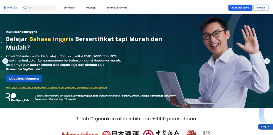 Jasa IT support online: Belajar Bahasa Inggris murah dan bersertifikat.  Konsultan IT freelance bantu upgrade skill.
