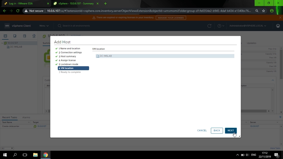 Technical Support - VMware vSphere: Install,Configure, Manage "ESXi and vCenter Server" - 20