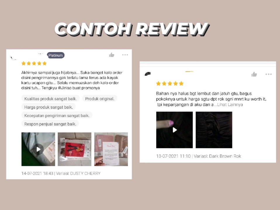 Memberi Review - Jasa Review Positif Termurah Bintang 5 Marketplace,Shope,Tokopedia,dan Lazada - 3