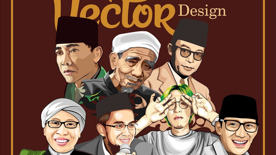Membuat foto menjadi vector & gaya kartun