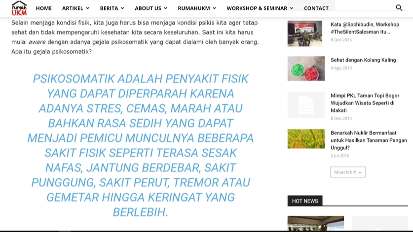 Penulisan Konten - Penulisan Artikel Bisnis, Pendidikan, Komunikasi dan Pengembangan Diri. - 4