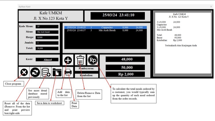 Jasa Pembuatan Software dan Program Dekstop - VBA MS. Excel