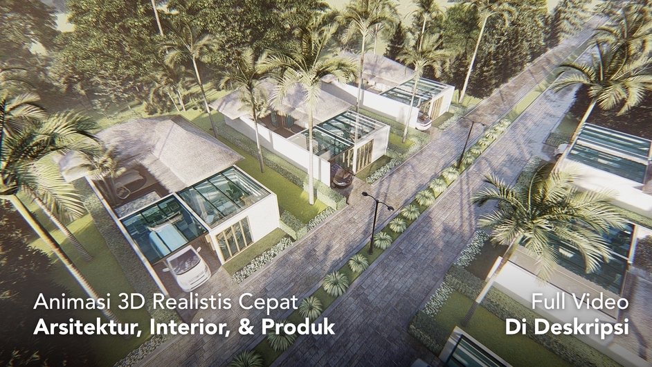 3D & Animasi - CEPAT! Animasi 3D Arsitektur & Interior Realistis 5 Hari Jadi - 4