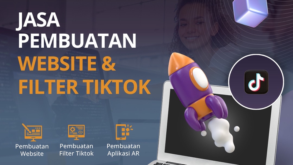 Jasa Pembuatan Aplikasi Augmented Reality Terpercaya - Jasa pembuatan Filter Tiktok