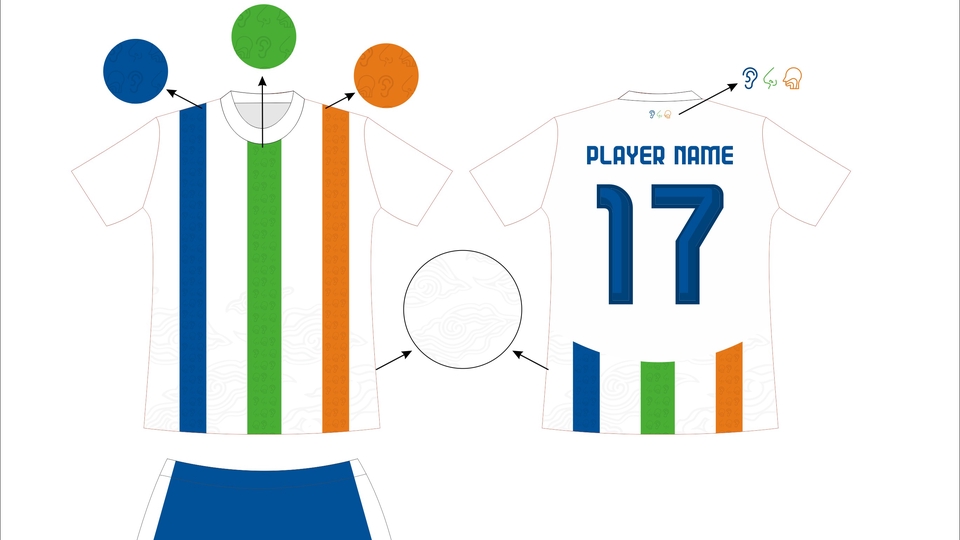 Jasa Desain Berbagai Jersey (Futsal / Bola, Basket, Sepeda, dll) - Desain Jersey Sepakbola