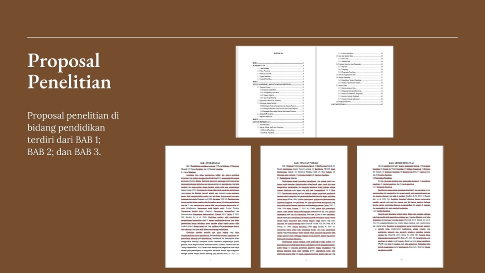 Pengetikan Umum - Penyusunan Proposal Penelitian; Jurnal dan Artikel - 6
