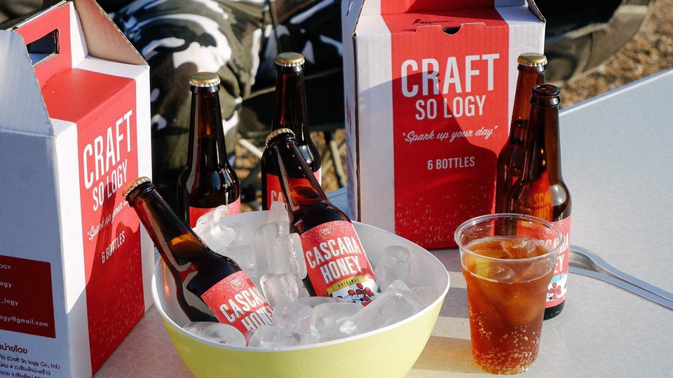 จ้างเน็ตไอดอลรีวิวสินค้า Craft So Logy เครื่องดื่มน้ำผึ้ง