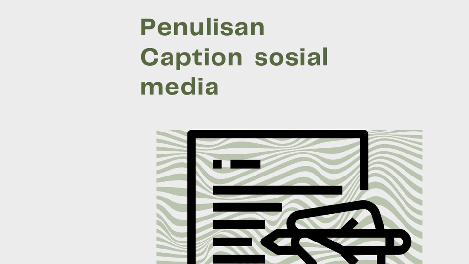 Penulisan Konten - Jasa Penulisan konten sosial media - 1