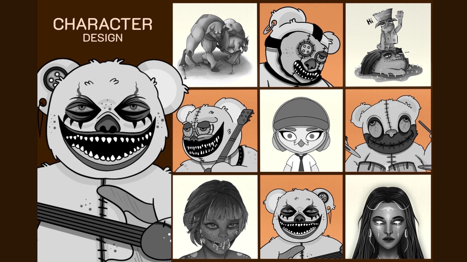 ออกแบบ Character & Mascot - รับออกแบบ Character Design / Mascot / อื่นๆ - 7