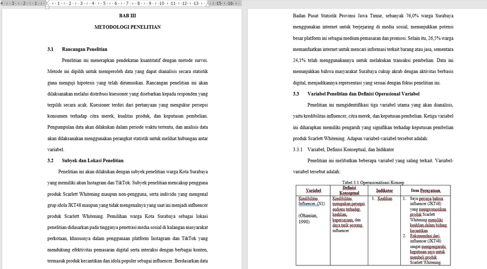 Jasa Pengetikan Dokumen Skripsi Online dan Metodologi Penelitian