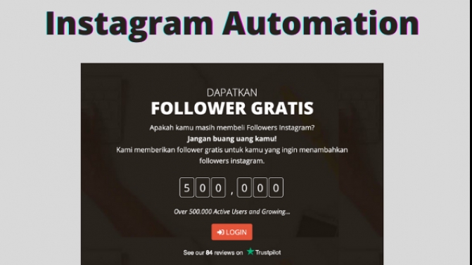 Web Development - Script Auto Followers & Auto Likes Instagram - 1