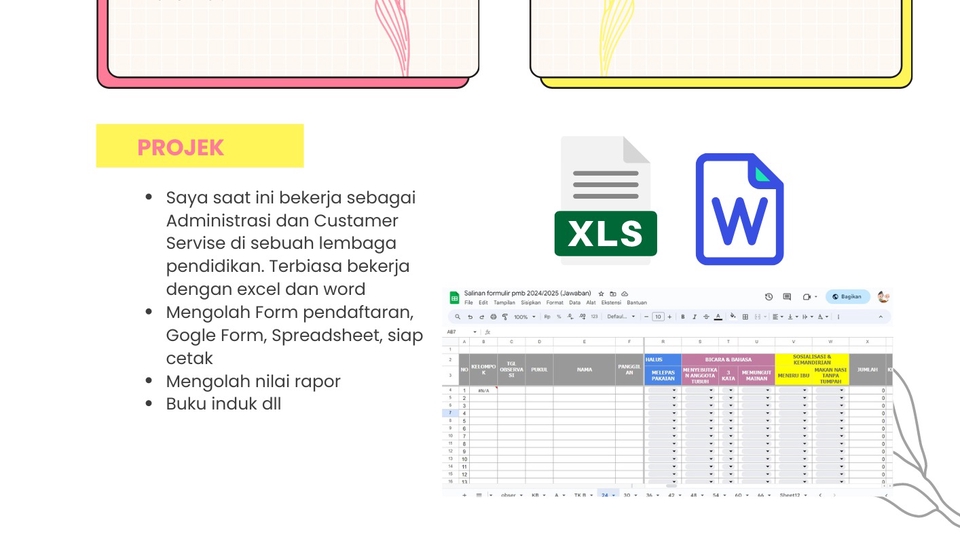spreadsheet