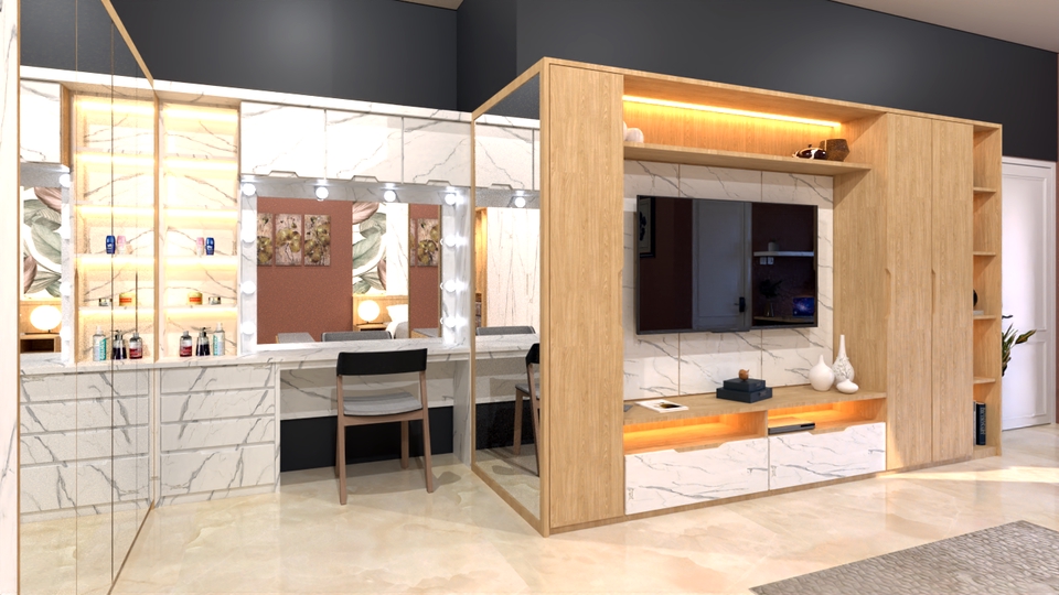3D & Perspektif - Jasa Desain Interior Rumah Tinggal - 24