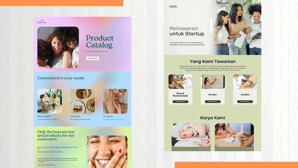 Web Development - Landing Page Simple dan Menarik untuk Usaha UMKM - 4