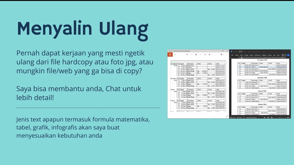 Pengetikan Umum - Jasa Pengetikan Semua Format - 2
