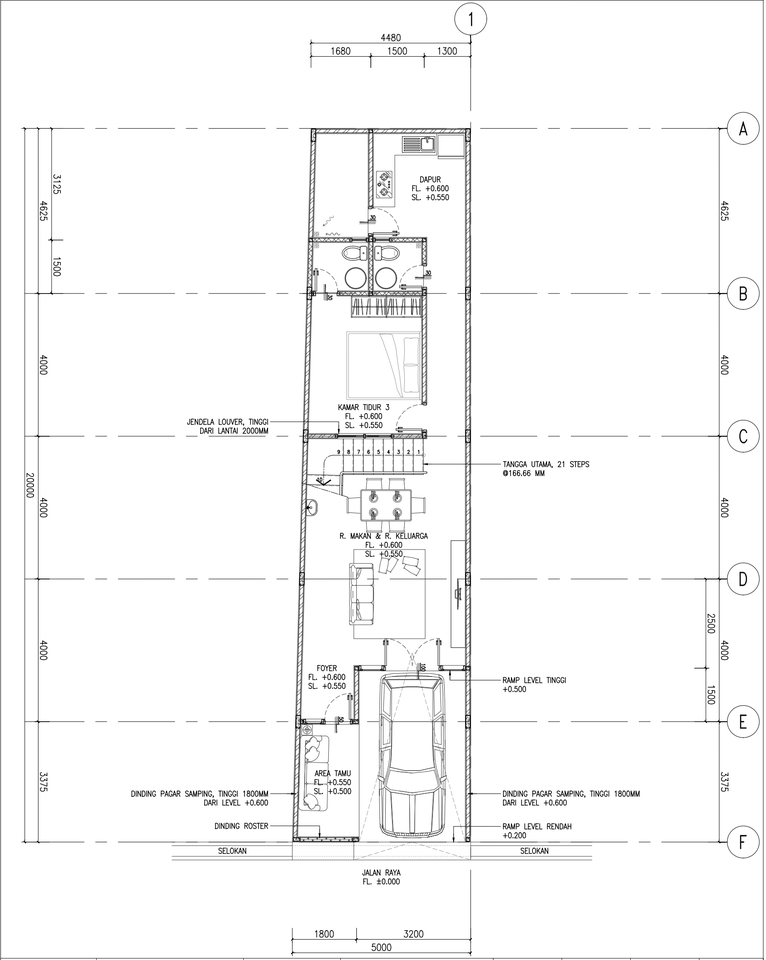 CAD Drawing - Jasa Desain Dan Gambar Kerja Bangunan 2D - 3