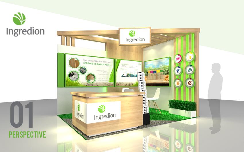 3D Perspective - EXHIBITION BOOTH , DISPLAY , KIOSK - 7