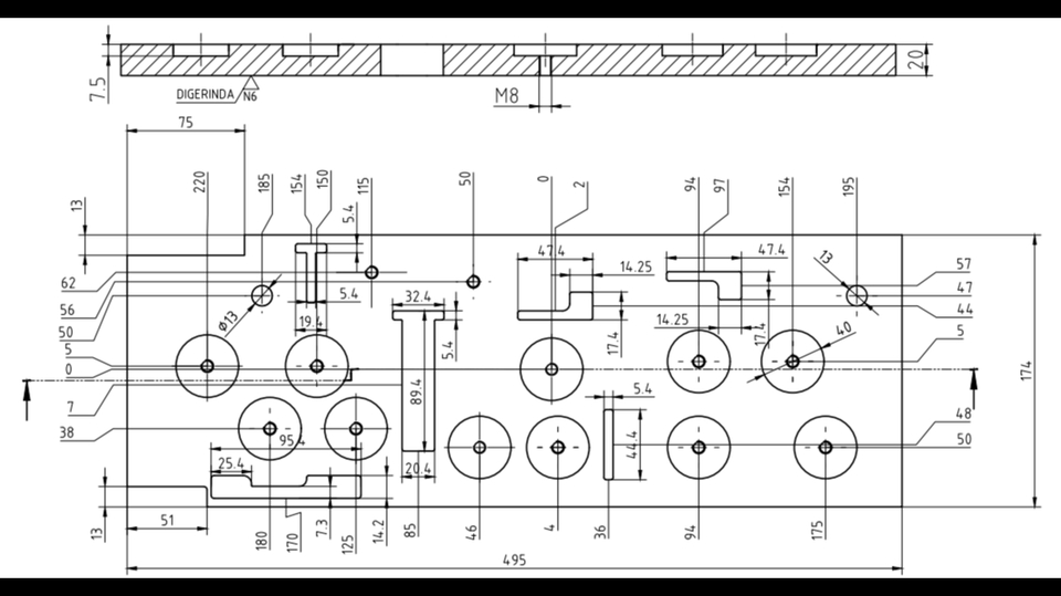 CAD Drawing - Gambar Teknik - 1