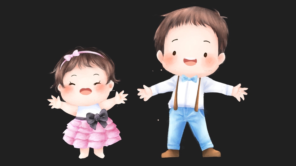 Gambar dan Ilustrasi - Desain Ilustrasi + Animasi "Cute" Style - 7