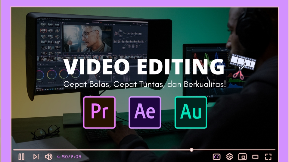 Video Editing - Professional Video Editing (Cepat Balas, Cepat Tuntas, dan Berkualitas) - 1