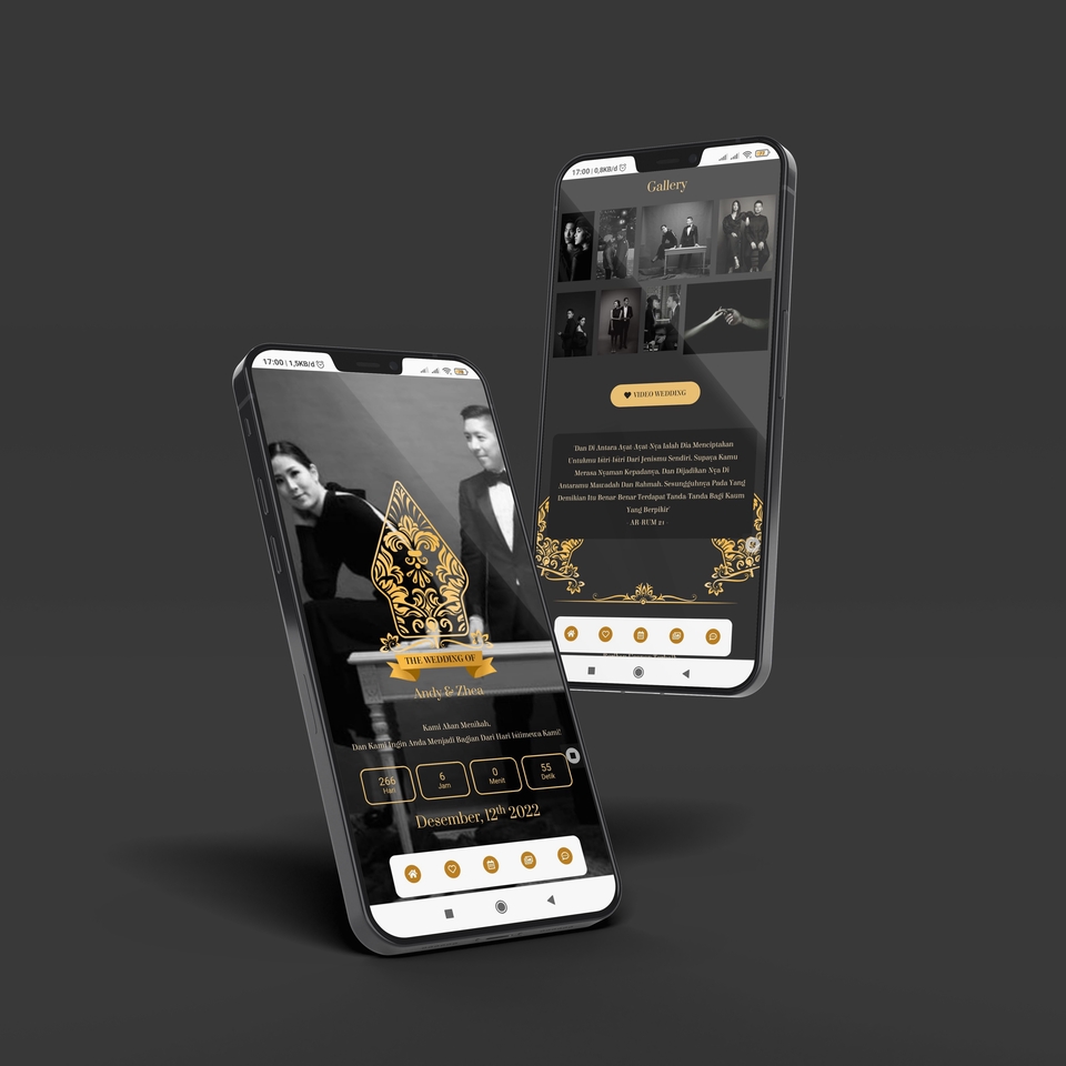 Kartu Ucapan & Video - Undangan Website Premium - 12