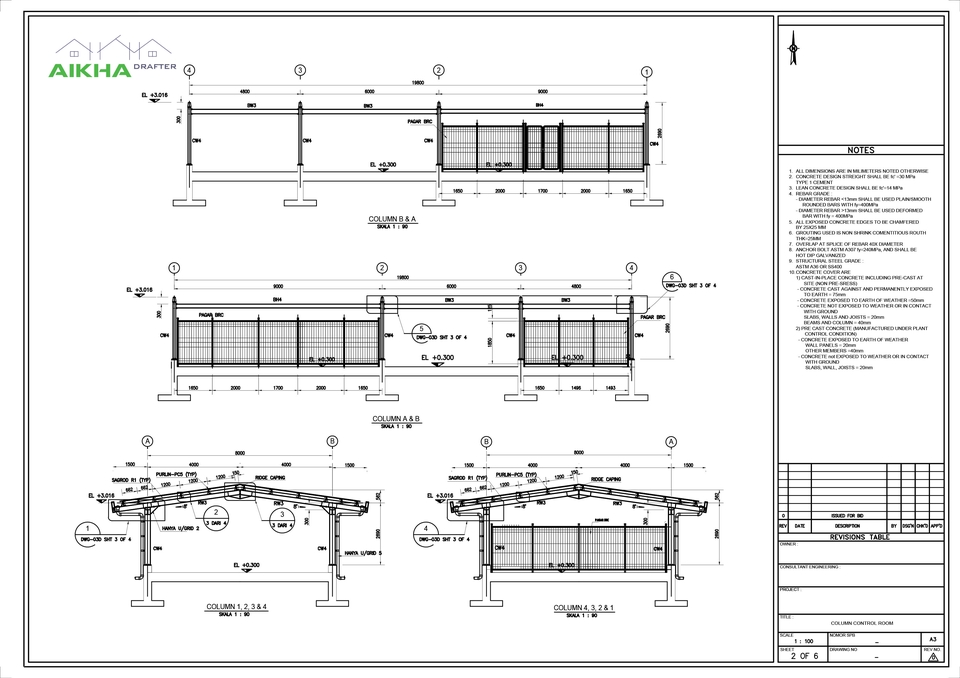 CAD Drawing - Gambar CAD : Arsitek, Sipil , Mechanical, Electrical, Piping - 13