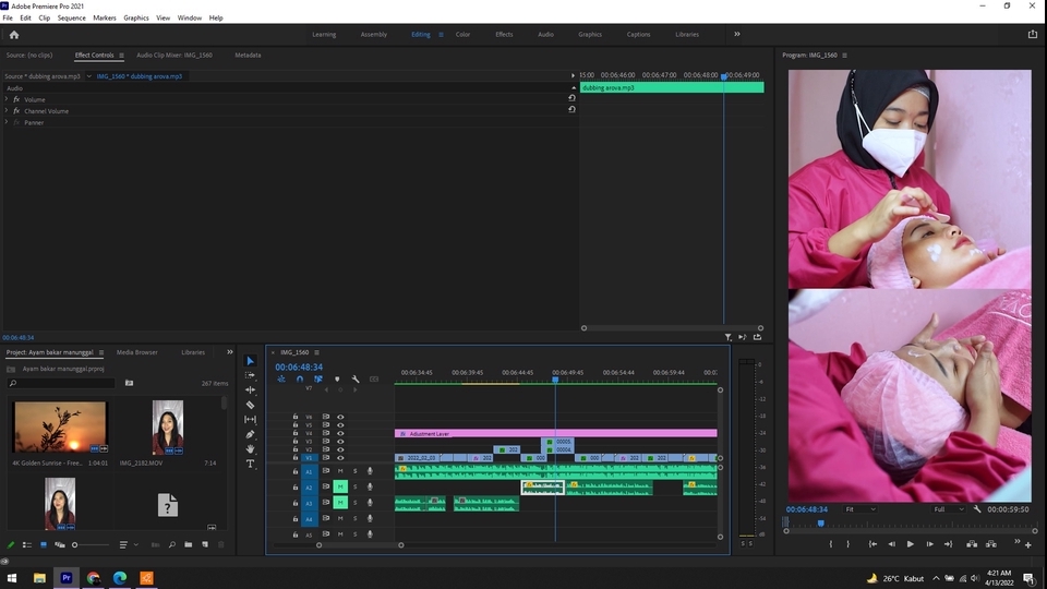 Video Editing - Editing Video Tik Tok dan Instagram - 1