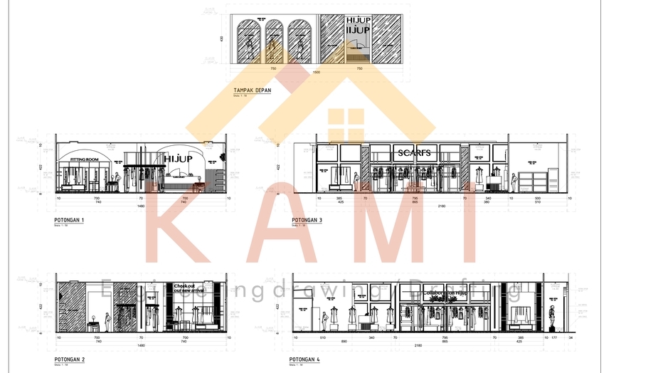 CAD Drawing - CAD Drawing/Gambar Kerja AutoCAD Arsitektur, Struktur, Mekanikal Elektrikal - 1