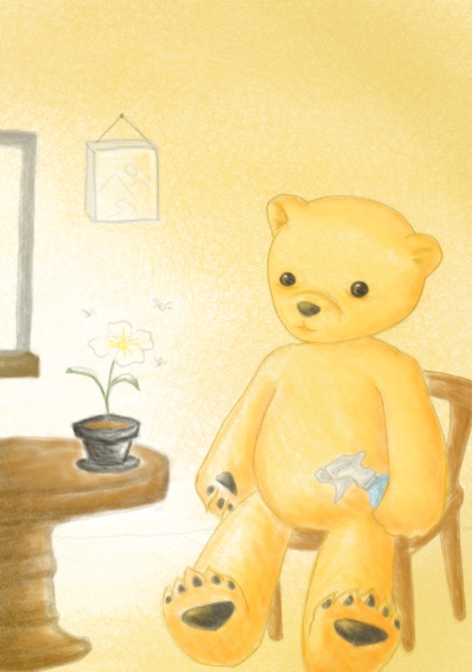 วาดภาพประกอบนิทานหมีน่ารัก