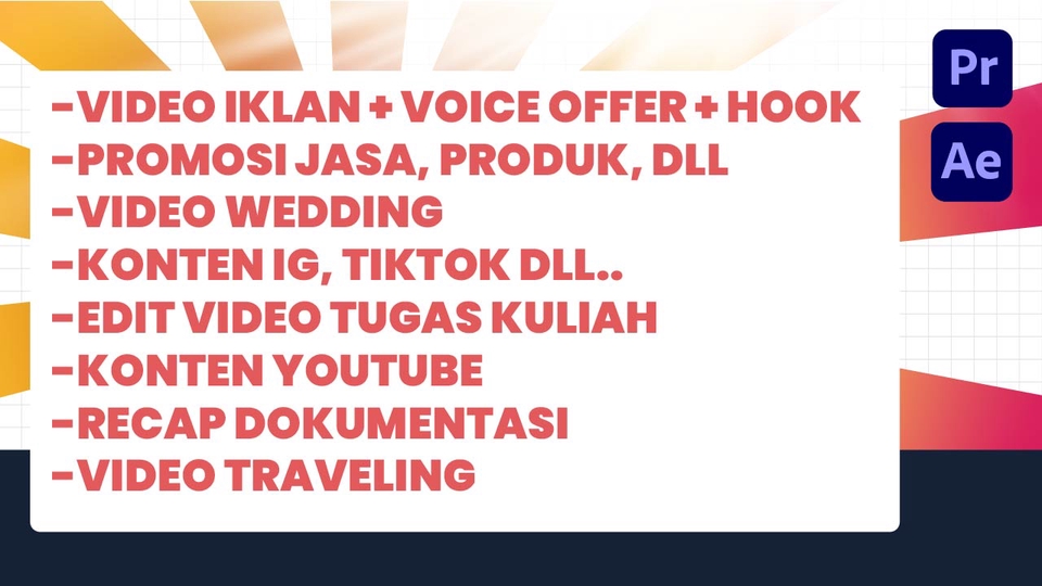 Video Editing - JASA EDITING VIDEO PROFESIONAL BISA VO + HOOK KURANG DARI 24 JAM - 4
