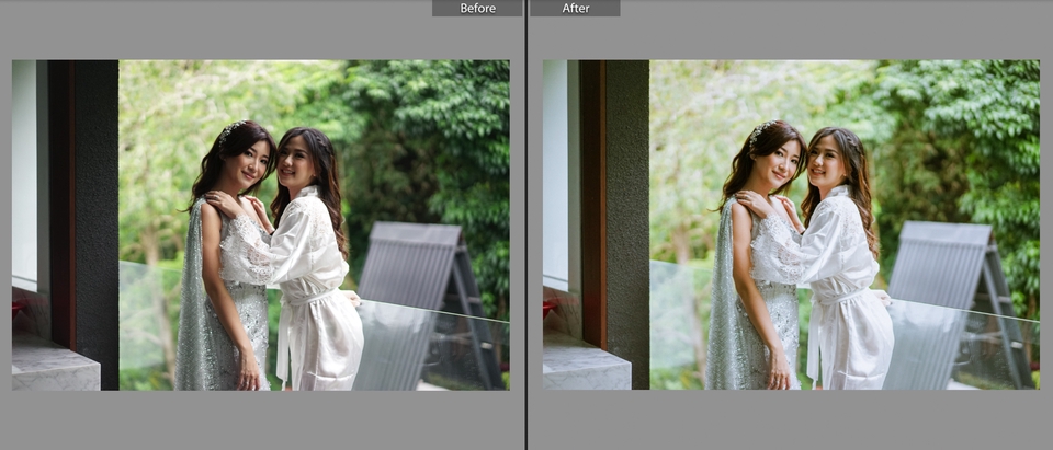 Edit Gambar & Photoshop - Wedding / Prewedding Photo Edit (Retouch, Color Grading with Lightroom) - 3