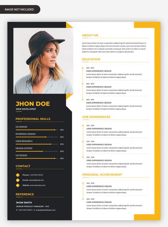Portfolio & Resume - DESAIN CV PROFESSIONAL - 24 JAM JADI - 6