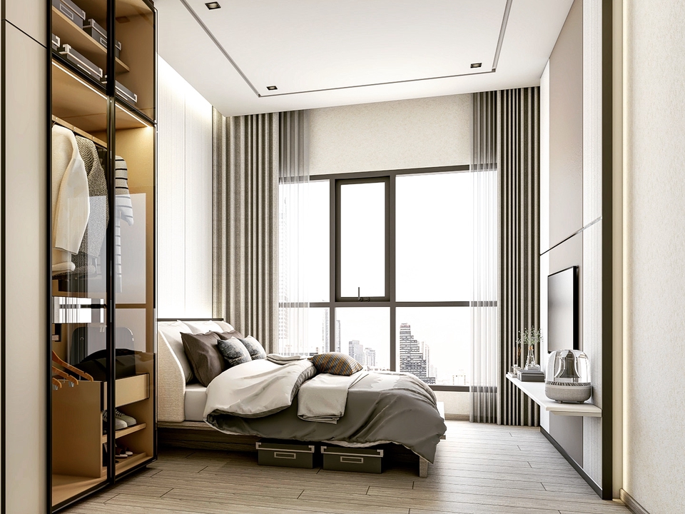 รับออกแบบทำภาพ 3D Perspective บ้าน, คอนโด, Furniture Built-in และเขียน ...
