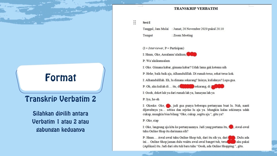 Transkripsi - Jasa Pembuatan Transkrip Wawancara Penelitian (Verbatim, Pra-Koding, Koding) - 7