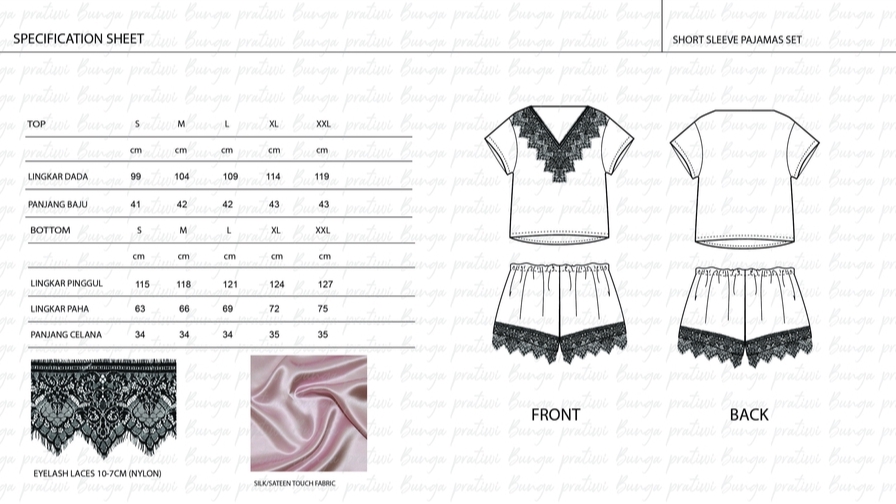 Desain Kaos & Motif - Desain Fashion Pria/Wanita, Lingerie/Swimwear, Sleepwear - 1