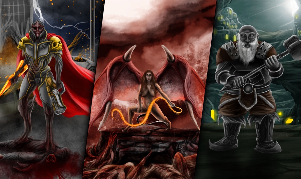 Gambar dan Ilustrasi - DARK ART AND HORROR ILLUSTRATION AND CHARACTER  - 2