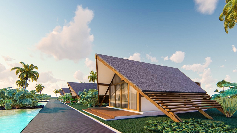 3D & Perspektif - Desain 3D Arsitektur Sketchup + Rendering + Video [Terjangkau] - 5