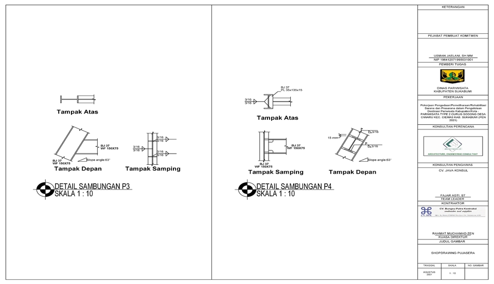 CAD Drawing - Jasa Gambar Kerja Konstruksi, Jadi 3 Hari - 17