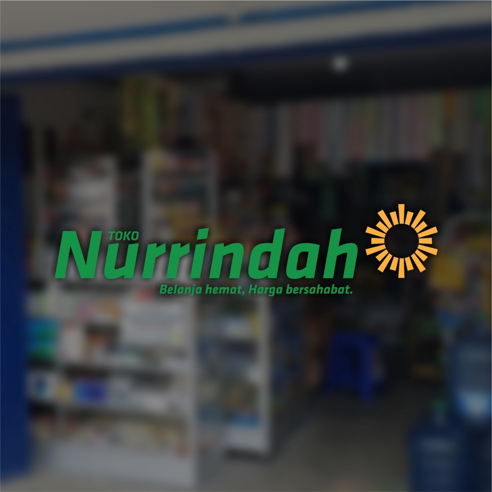 Logo Toko Nurrindah, desain logo online, jasa desain logo, desain logo perusahaan, buat logo online, bikin logo online, logo cafe, logo rumah makan, logo warung makan, logo resto, logo esport, desain logo olshop, logo online shop, logo komunitas, logo club bola, logo futsal.