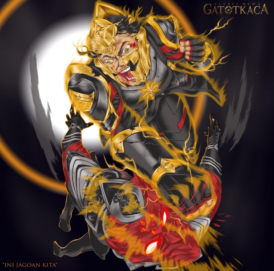 Gambar dan Ilustrasi - ilustrasi karakter, ilustrasi teks, poster, fanart, custom. - 9