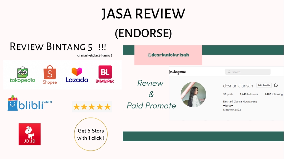 Memberi Review - Jasa Review Di Sosial Media & E-Commerce - 1