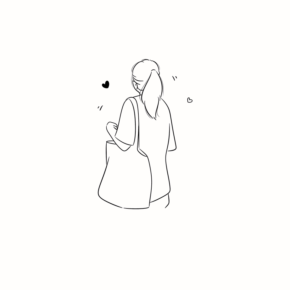 วาดภาพเหมือน Portrait - รับวาดภาพมินิมอล สไตล์ลายเส้น - 11