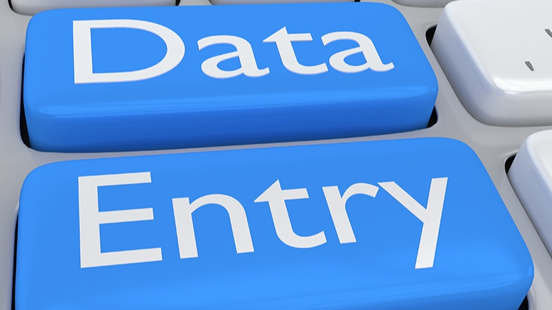 Entri Data - menginput data / mengentry data tentang keuangan / apapun - 1