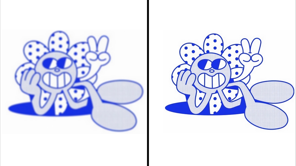 Tracing Logo Gambar bitmap menjadi Vector