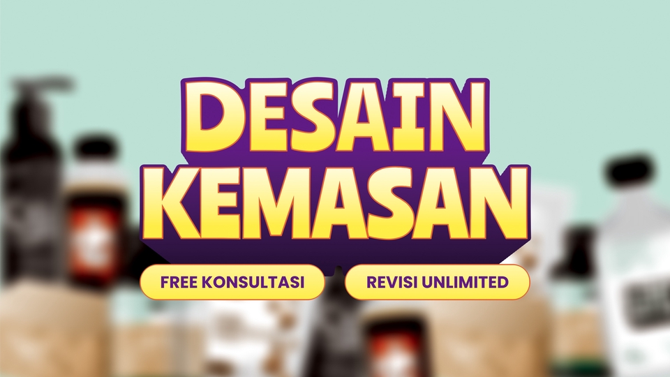 Jasa Desain Kemasan Kotak / Box Untuk Berbagai Produk - Desain Kemasan & Label Untuk Segala Jenis Produk